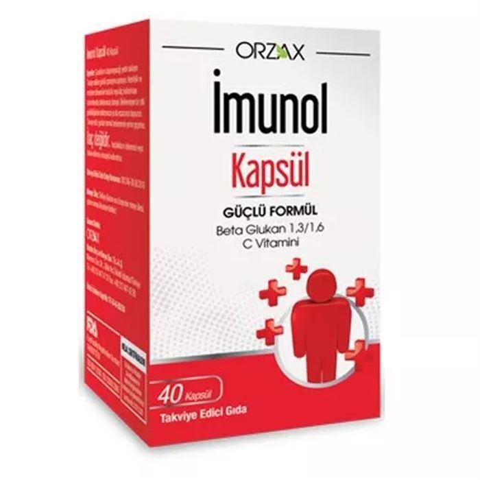 Orzax Imunol Kapsül 40 Tablet