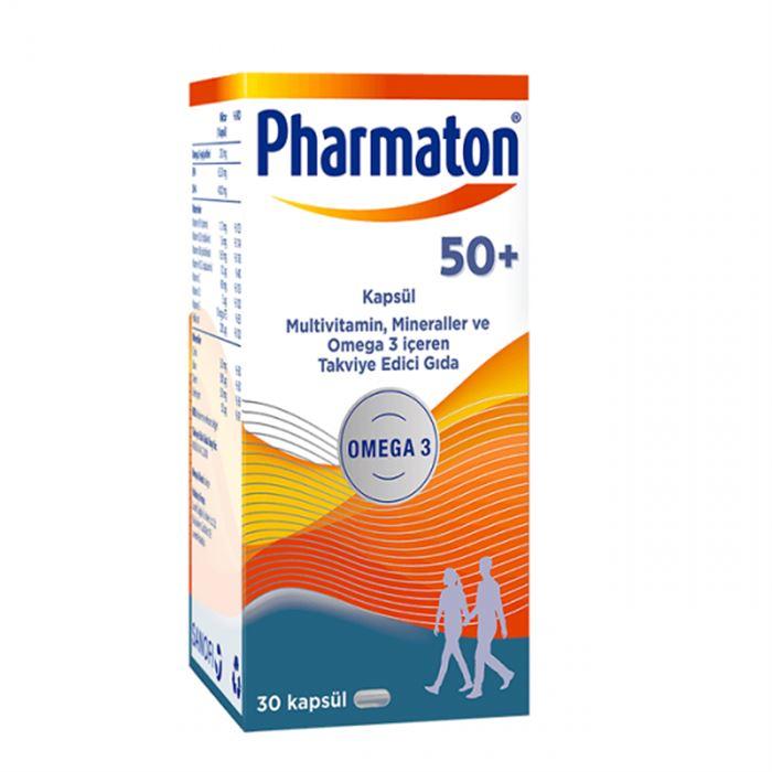 Pharmaton 50 Plus 30 Adet Kapsül