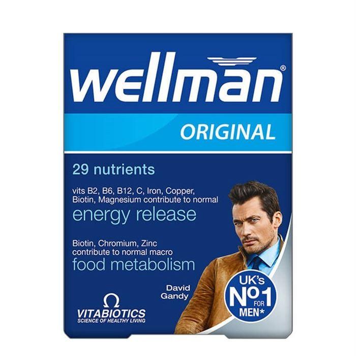 Vitabiotics Wellman Original 30 Tablet - Erkeklere Özel
