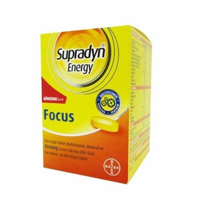 Supradyn Energy Ginseng Focus 30 Tablet - Vitamin