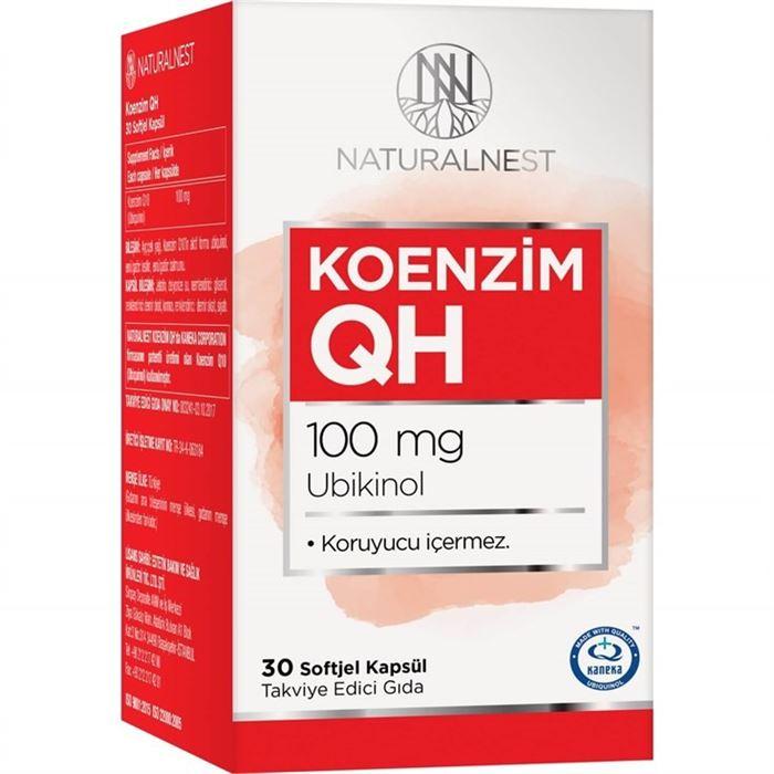 NaturalNest QH Koenzim 30 Kapsül