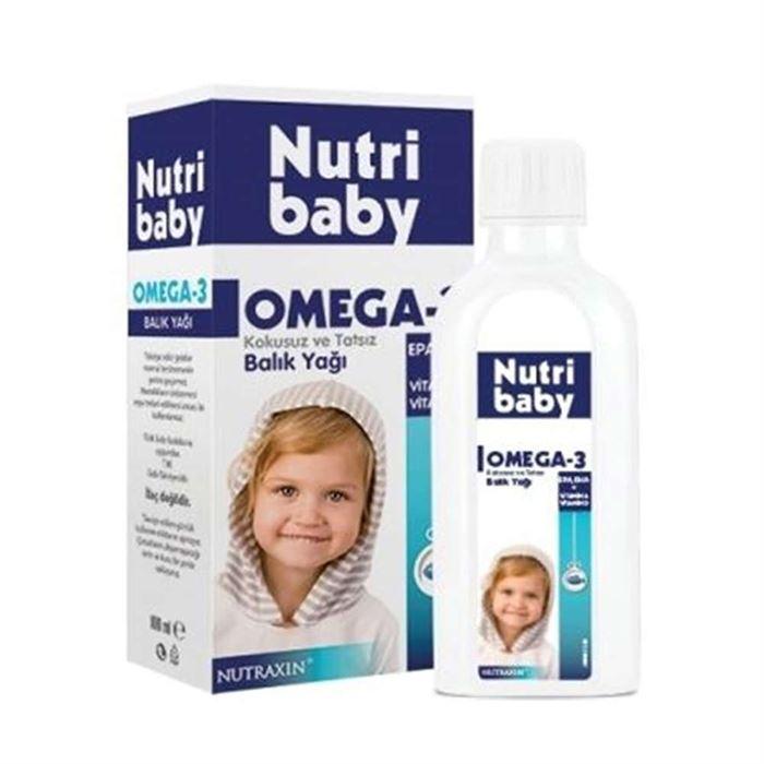 Nutraxin Nutribaby Omega 3 Balık Yağı Şurubu 100 ml