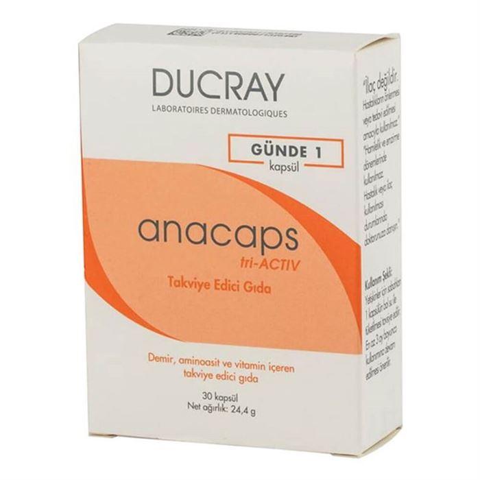 Ducray Anacaps Tri-Activ 30 Kapsül