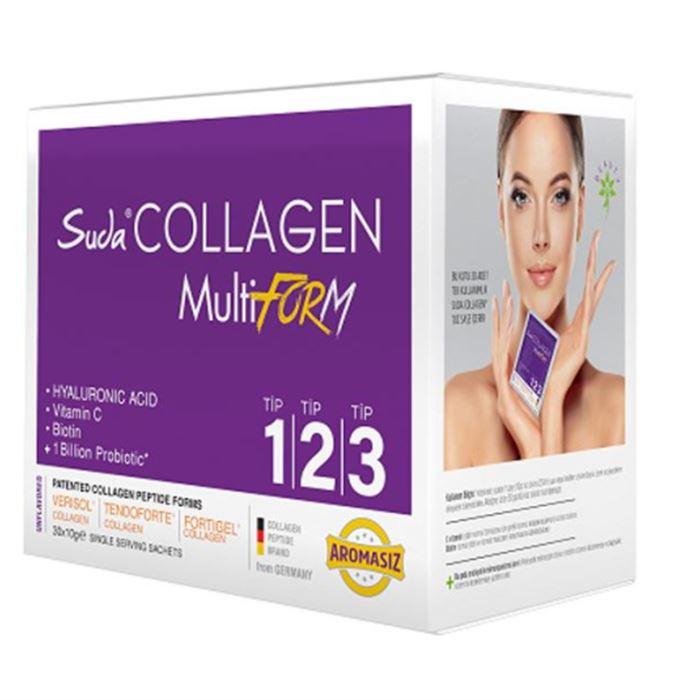 Suda Collagen Multiform Aromasız 10 X 30 Şase 