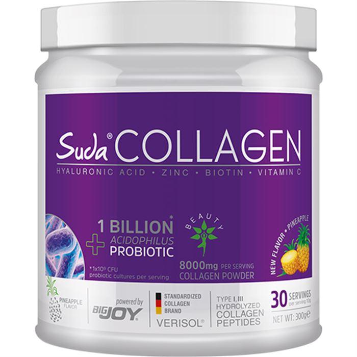 Suda Collagen Probiotic Pineapple 300gr - Kolajen Probiyotik Ananas