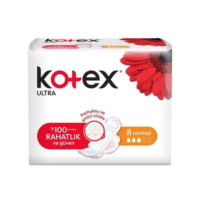 Kotex Ultra Kanatlı Normal Ped 10 Adet