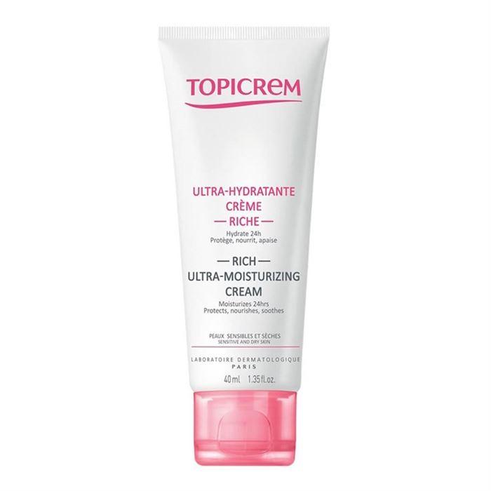 Topicrem Ultra Moisturizing Face Rich Cream 40 ml - Ultra Zengin Nemlendirici Yüz Kremi