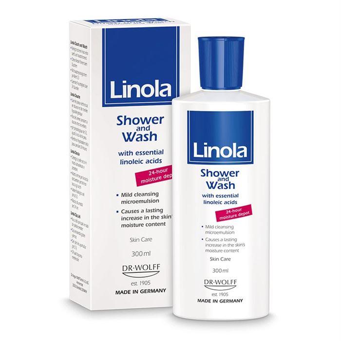 Linola Shower and Wash 300ml - Yüz ve Vücut Duş Şampuanı