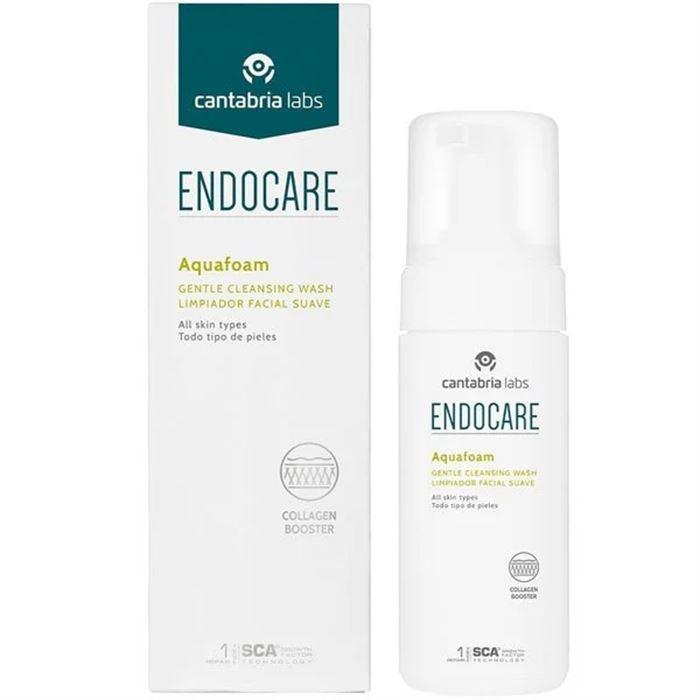 Endocare Aqua Foam Limpiador Gentle Facial Cleansing Wash 125 ml - Yüz Köpük Cilt Temizleyici