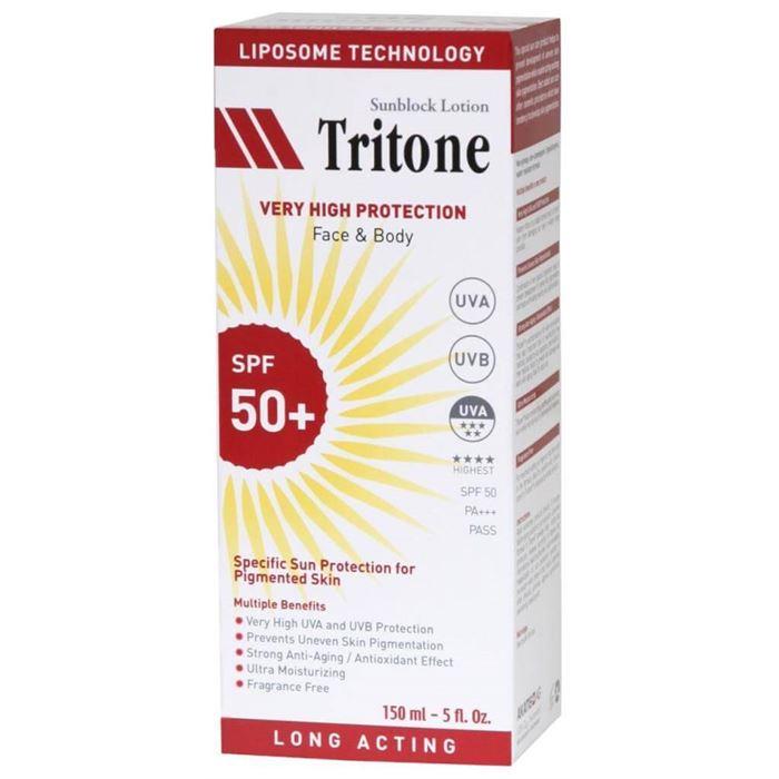 Tritone Spf 50+ Losyon 150 ml - Güneş Koruma Faktörlü Leke Giderici Losyon