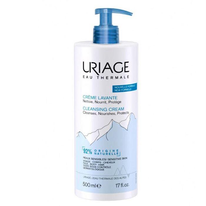 Uriage Creme Lavante Cleansing Cream 500 ml - Yüz ve Vücut Temizleme Kremi