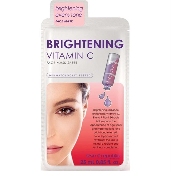 Skin Republic Brightening Vitamin C Mask - Aydınlatıcı C Vitamini Maskesi