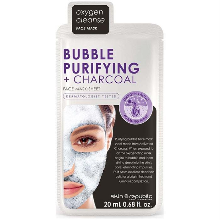 Skin Republic Bubble Purifying+Charcoal Mask - Arındırıcı+Kömür Maskesi