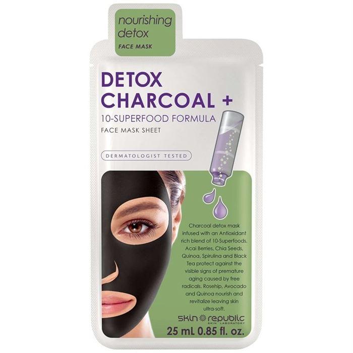 Skin Republic Detox Charcoal Mask - Detoks Kömür Maskesi