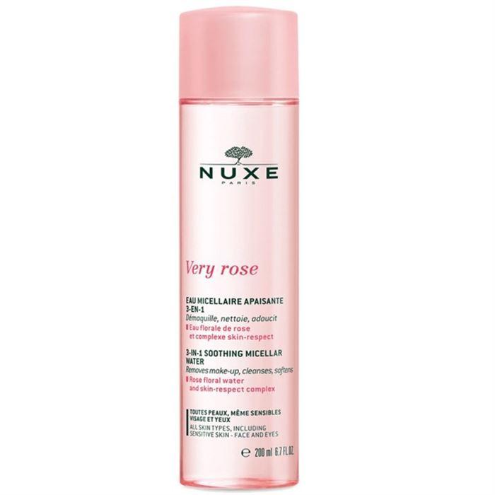 Nuxe Very Rose Soothing Micellar Water 3IN1 200ml - Yatıştırıcı Temizleme Suyu
