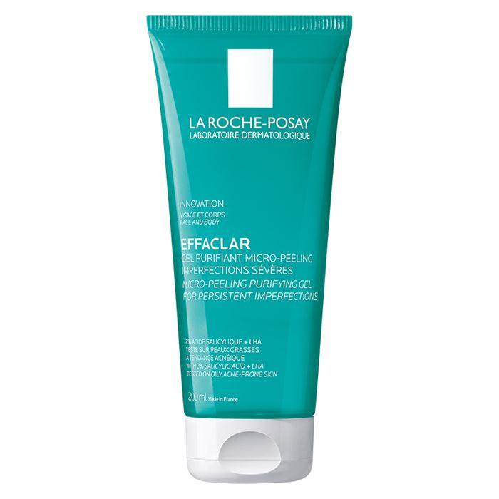La Roche Posay Effaclar Mikro-Peeling Gel 200ml - Yüz ve Vücut Peeling Jel