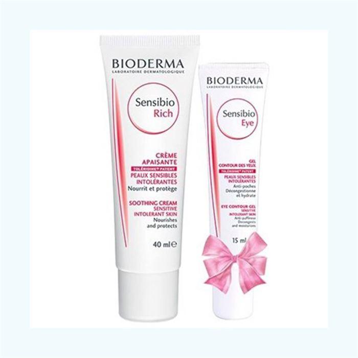 Bioderma Sensibio Rich Cream 40 ml - Sensibio Eye Contour Jel Hediye