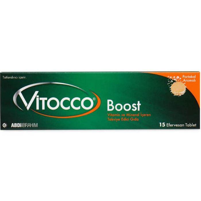 Abdi İbrahim Vitocco Boost Takviye Edici Gıda 15 Efervesan Tablet