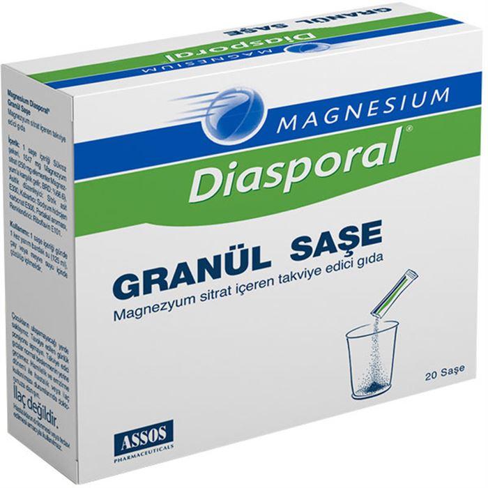 Magnesium Diasporal Granul 20 Saşe