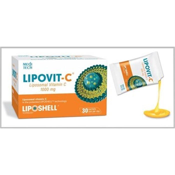 Lipovit-C Liposomal Vitamin C 1000mg 30 Şase - Takviye Edici Gıda