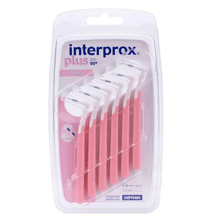 Dentaid INTERPROX Plus 2G Nano Blister 6 Adet - Pembe - N5251471 Diş Ara Fırçası