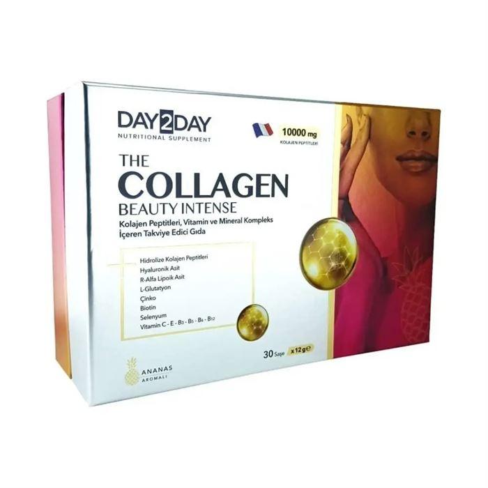 Day2Day The Collagen Beauty Intense 30 Saşe x 12 gr-Ananas Aromalı