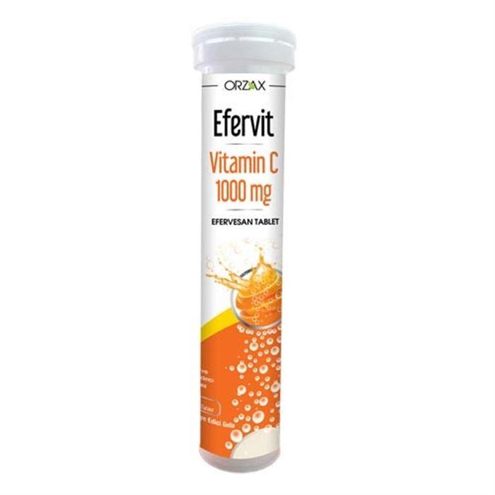 Orzax Efervit Vitamin C 1000 Mg Efervesan 20 Tablet