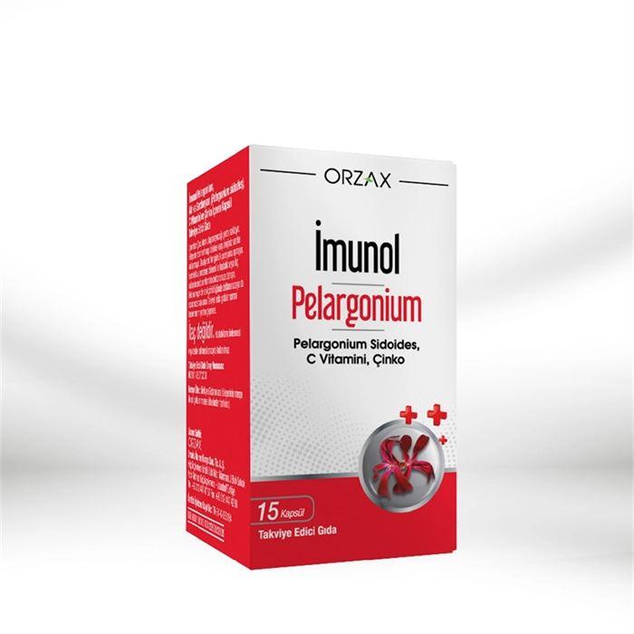 Orzax İmunol Pelargonium 15 Kapsül 
