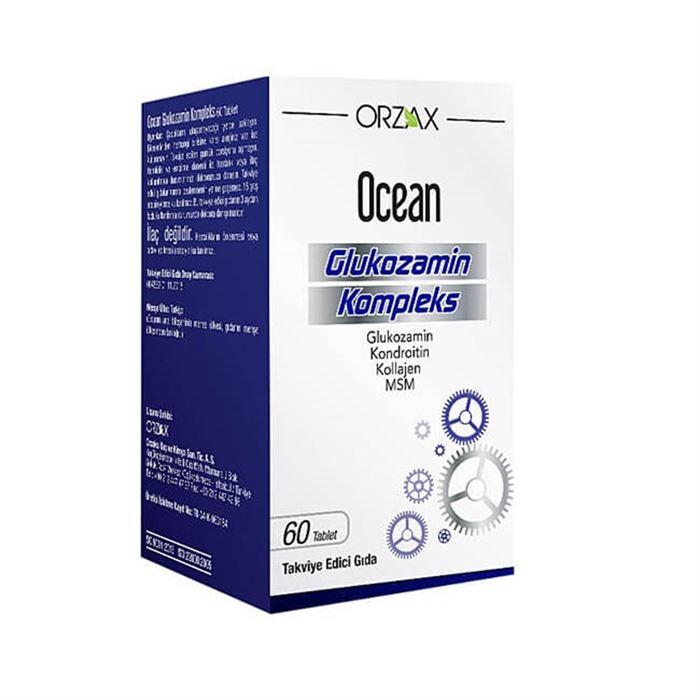Orzax Ocean Glukozamin Kompleks 60 Tablet 