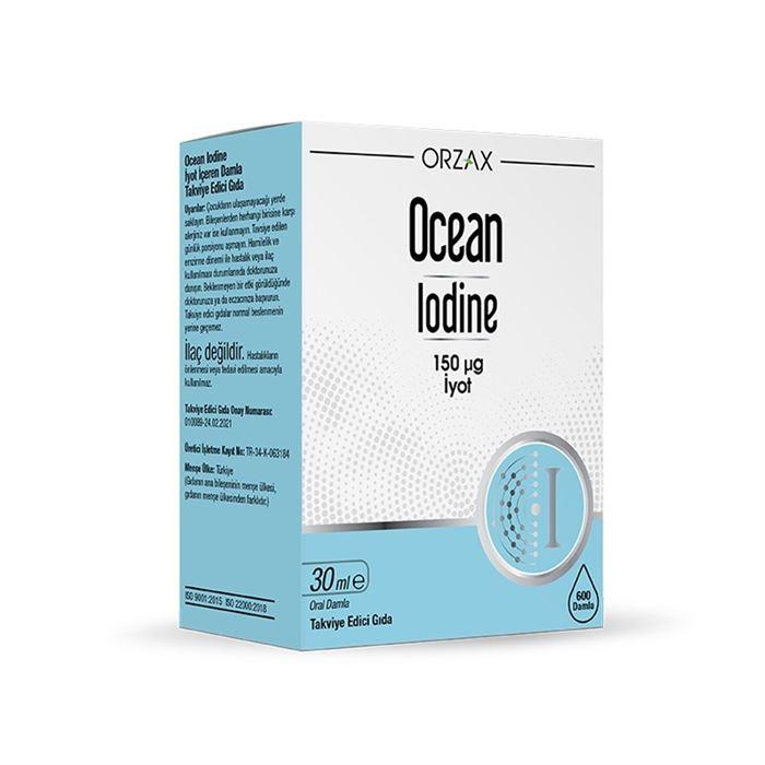 Orzax Ocean Iodine 150 mcg 30 ml
