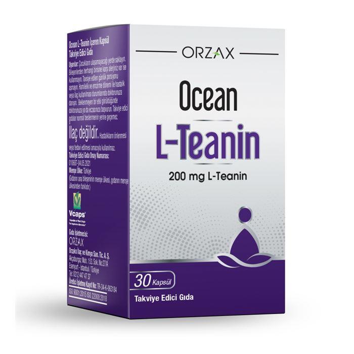 Orzax Ocean L-Teanin 30 Kapsül
