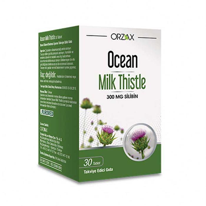 Orzax Ocean Milk Thistle 30 Tablet