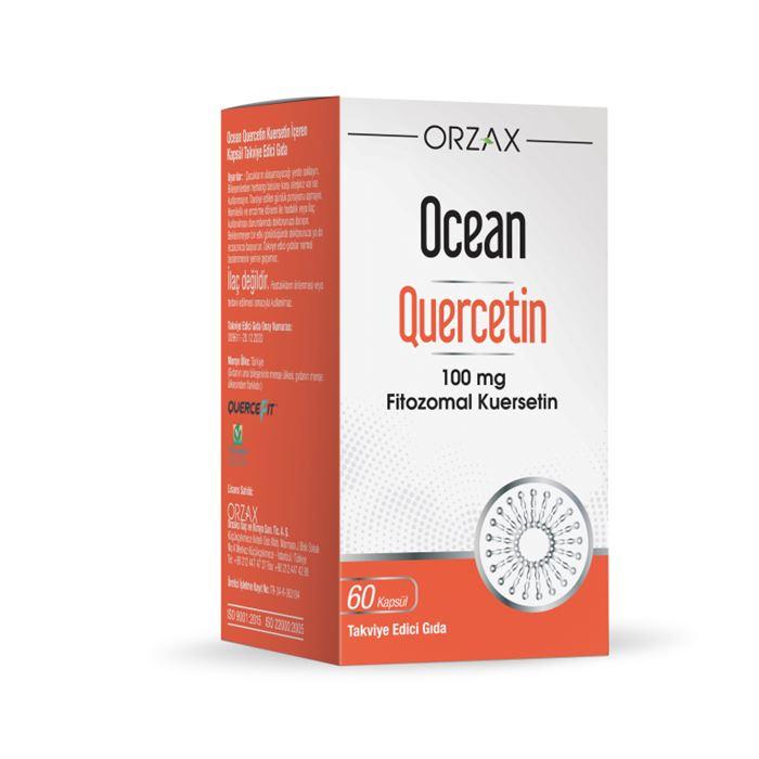Orzax Quercetin 100 mg 60 Kapsül 