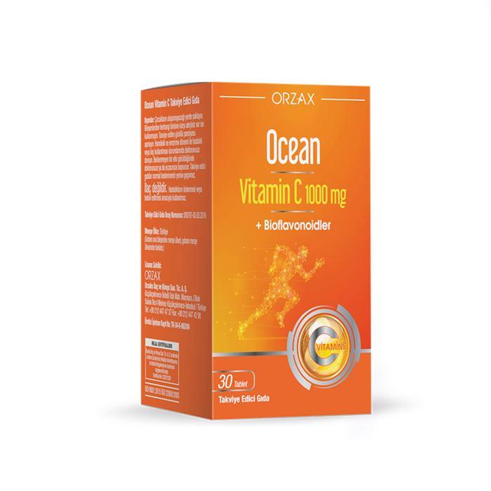 Orzax Ocean Vitamin C 1000 mg 30 Tablet 