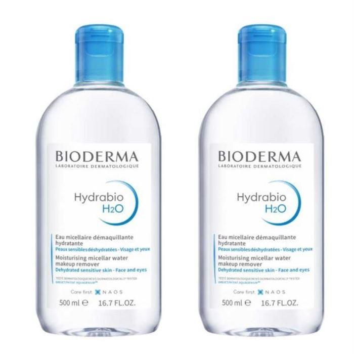 Bioderma Hydrabio H2O 500 ml + 500 ml-İkili Set