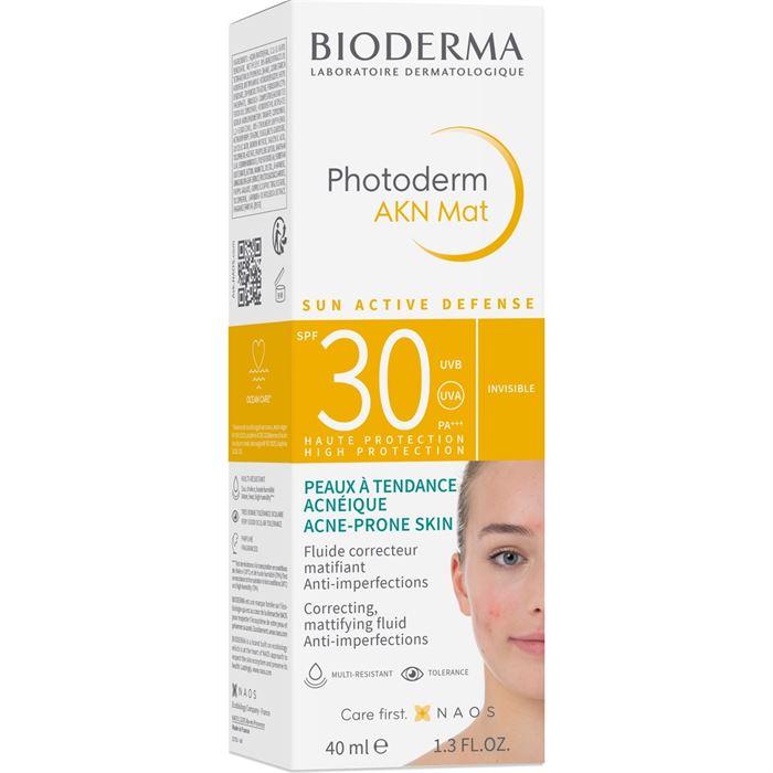 Bioderma Photoderm AKN MAT Spf30 40 ml - Karma ve Yağlı Cilt 