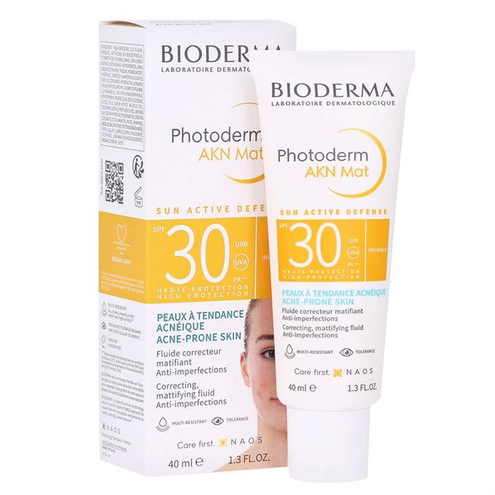 Bioderma Photoderm AKN MAT Spf30 40 ml - Karma ve Yağlı Cilt 