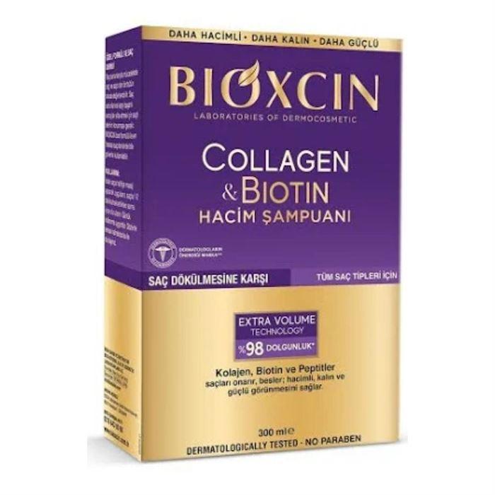Bioxcin Collagen Biotin Şampuan 300ml - İnce Telli ve Hacimsiz Saçlar