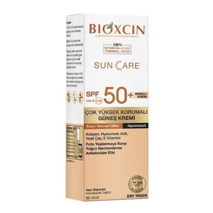 Bioxcin SunCare Çok Yüksek Korumalı Güneş Kremi  Spf50-50 ml - Kuru ve Normal Cilt Renkli Koruyucu