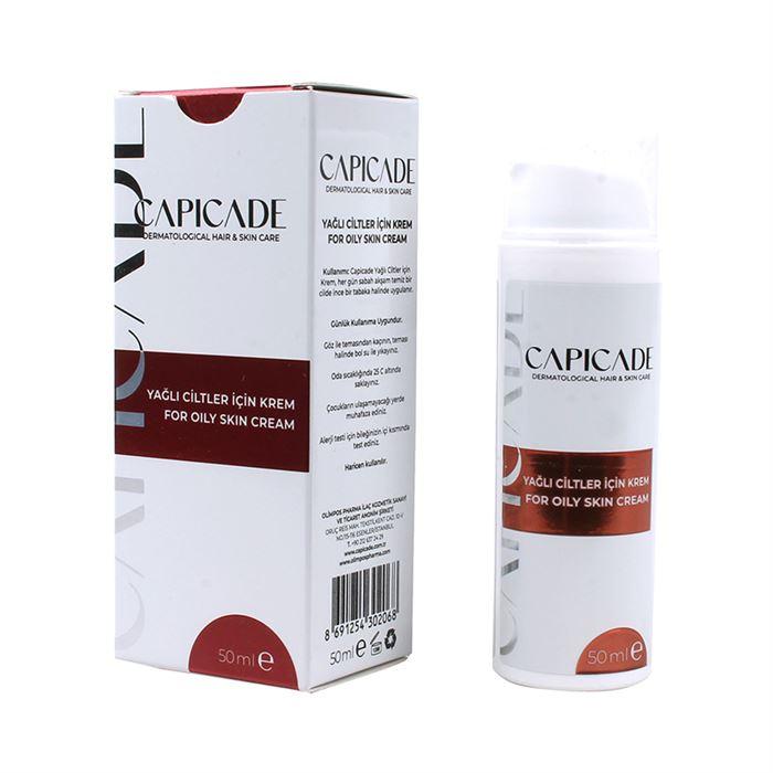 Capicade Anti-Acne Gel Cream 50ml - Düzensiz Ciltler İçin Jel Krem