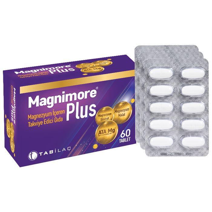 Magnimore Plus Magnezyum İçeren Takviye Edici Gıda 60Kapsül