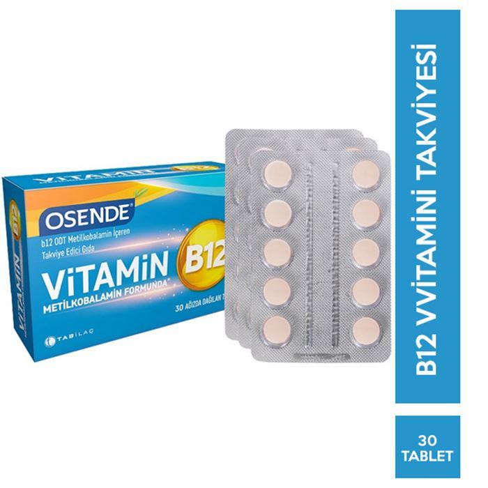 Osende Metilkobalamin B12 30 Tablet