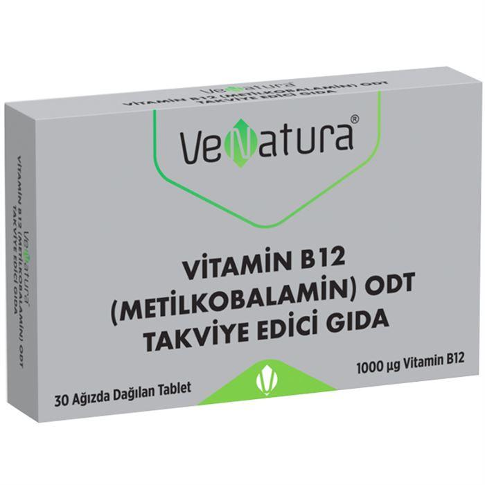 VeNatura Metilkobalamin ODT Takviye Edici Gıda 30 Tablet