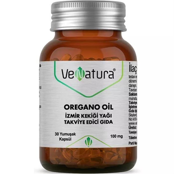 VeNatura Oregano Oil İzmir Kekiği Yağı 30 Yumuşak Kapsül - Takviye Edici Gıda