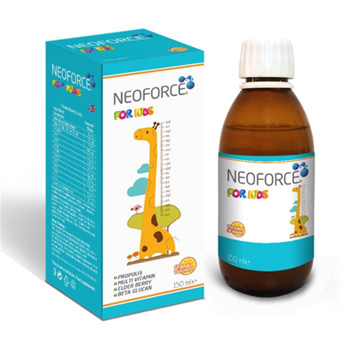 Neoforce Multivitamin Kids Portakal Aromalı Şurup 150 ml