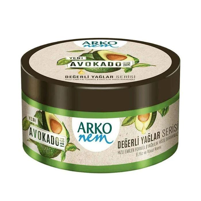 Arko Nem Avokado Yağı Nemlendirici Krem 250 ml - Değerli Yağlar Serisi