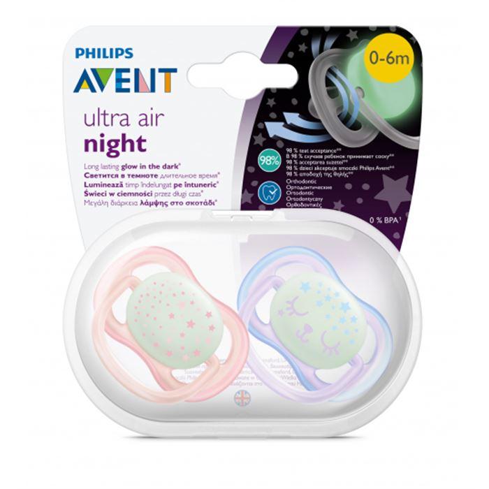Avent Ultra Air 0+6 Ay Kız Gece Emziği