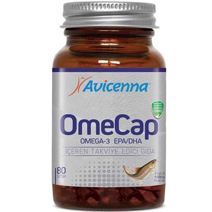 Avicenna Omecap Omega-3 80 Softjel - Takviye Edici Gıda