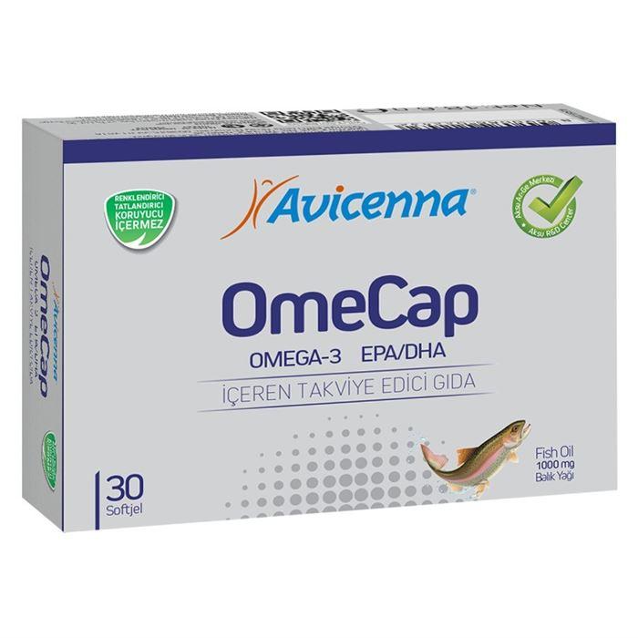 Avicenna Omecap Omega3 EPA/DHA 30 Softjel 