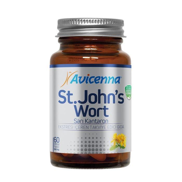 Avicenna St. John's Wort Sarı Kantoron Ekstresi 60 Kapsül - Takviye Edici Gıda 